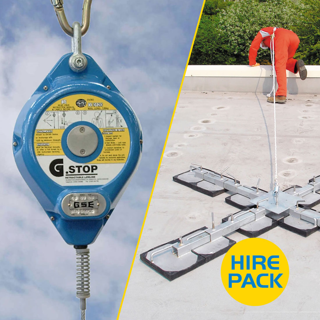 Roof Man Anchor Hire Pack
