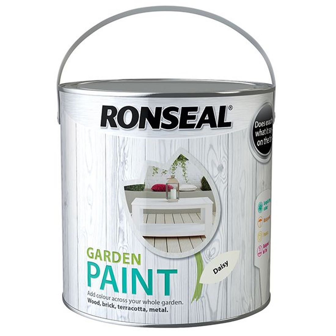 Ronseal Garden Paint Daisy 2.5 litre      