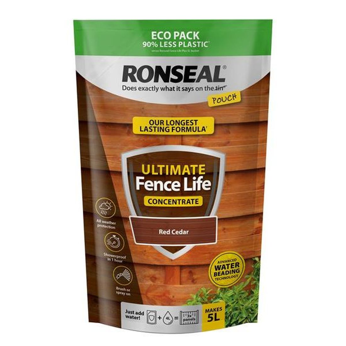 Ronseal Ultimate Fence Life Concentrate Red Cedar 950ml                                 