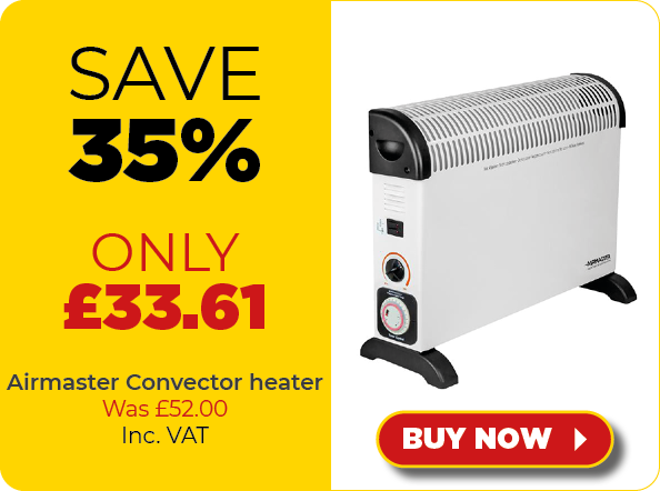 Airmaster Convector Heater with Timer 2.0kW