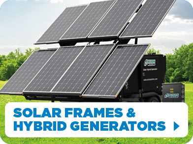 Solar Frames & Hybrid Generators