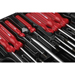 RS PRO Engineers Slotted Flared; Pozidriv; Slotted Stubby; Pozidriv Stubby Screwdriver Set 15 Piece