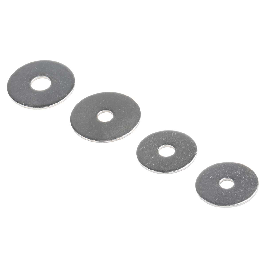 RS PRO 240 piece Mudguard Stainless Steel Washers A2 304