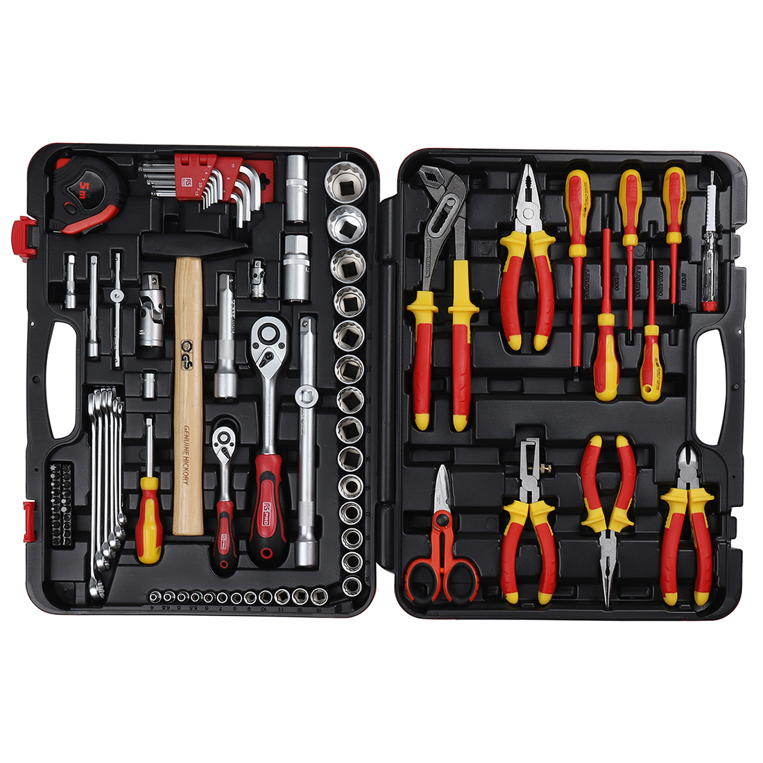 RS PRO 88 Piece Electricians Tool Kit with Case, VDE Approved