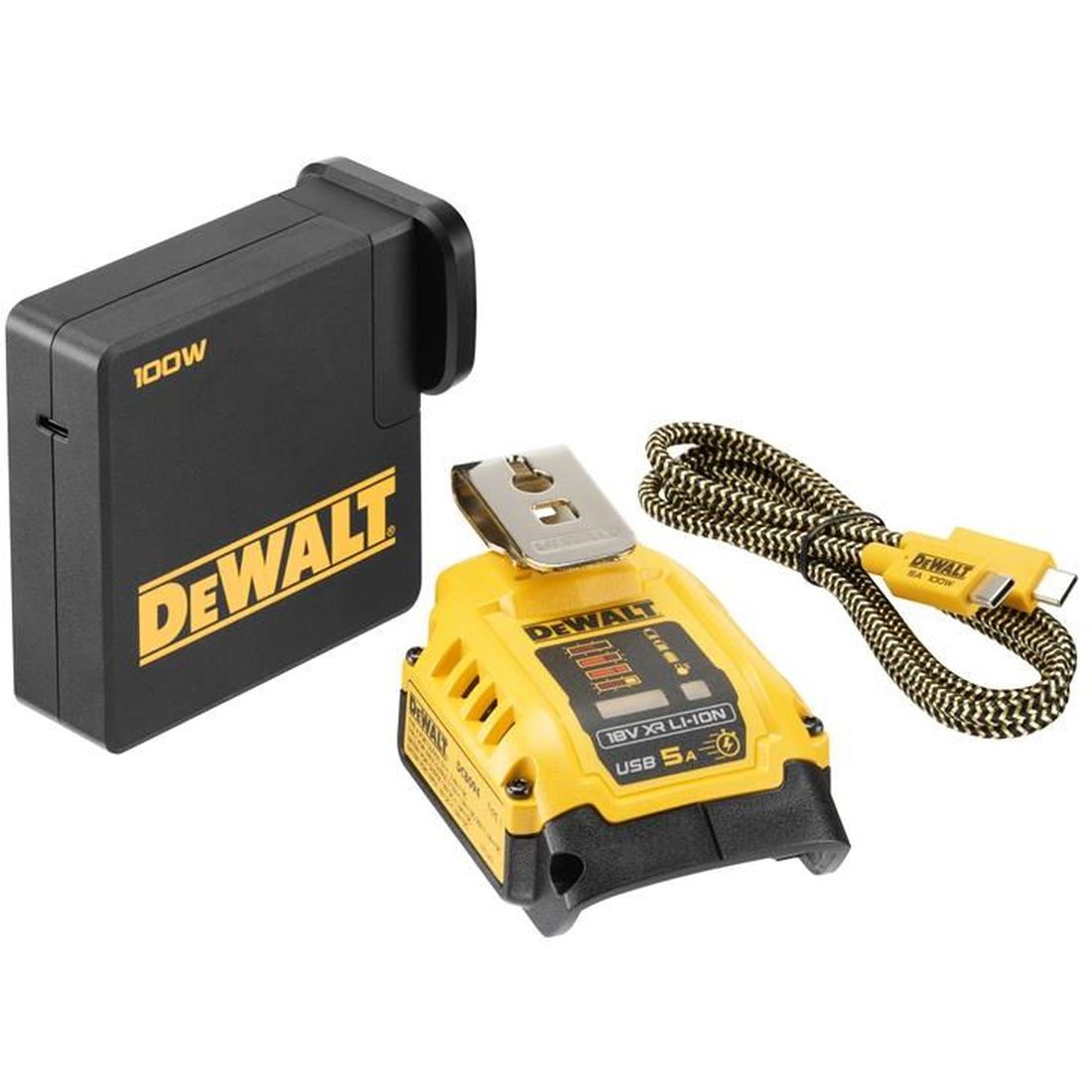 DEWALT DCB094K USB Power Delivery Charging Kit                                         