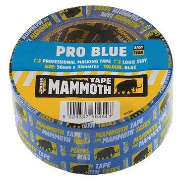 Blue Masking Tape 6 ROLLS 48mm x 50m General Purpose Decorating Tape