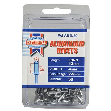 aluminium-rivets-4-x-13mm-long-pre-pack-of-50