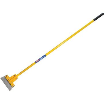 Floor Scrub Brush with 150cm Telescopic Long Handle,2 in 1 Scrape