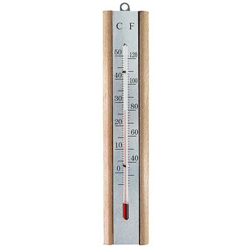 thermometer-wall-beech-silver-200mm