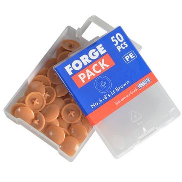 pozi-compatible-cover-cap-light-brown-no-6-8-forge-pack-50