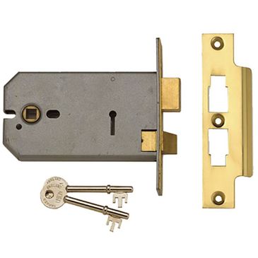 2077-5-3-lever-horizontal-mortice-lock-polished-brass-124mm