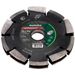 Metabo 2 Row Professional UP Universal Wall Chaser Blade 125 x 18 x 22.23mm            