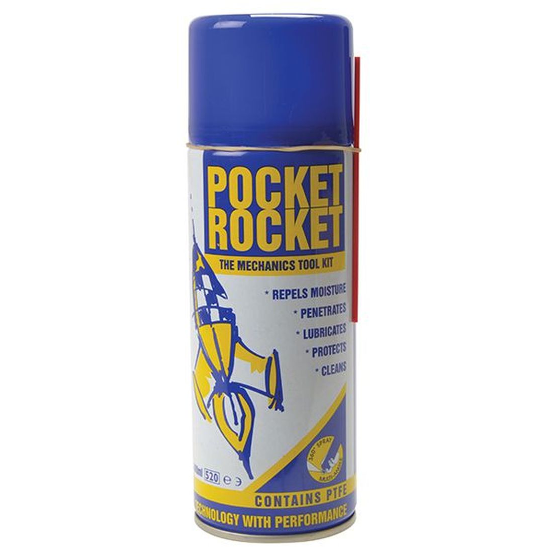 Aerosol Pocket Rocket Lubricant Repellent 400ml                                         