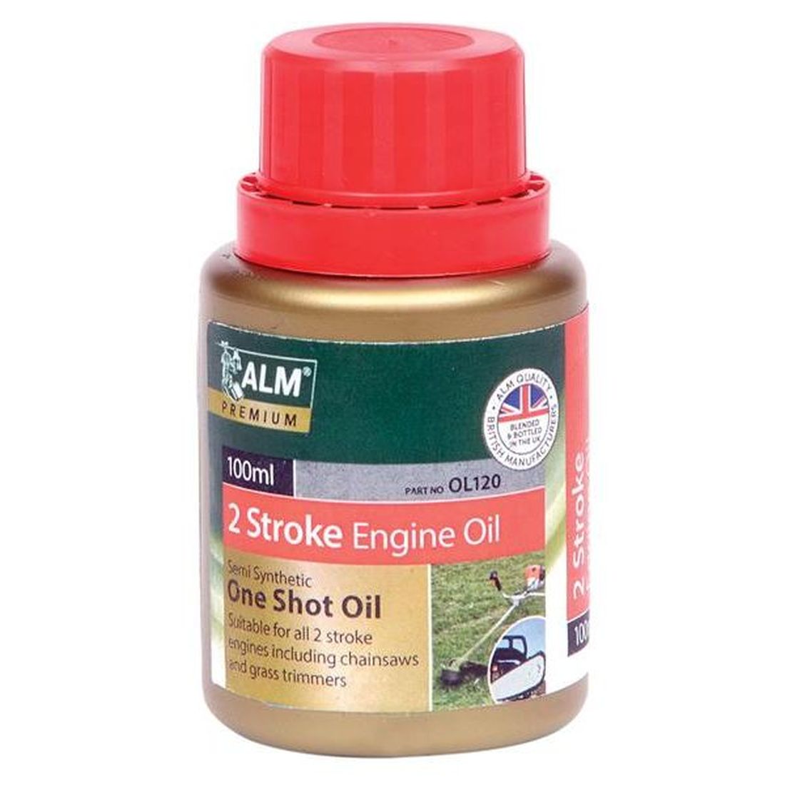 ALM OL120 2-Stroke One Shot Bottle Oil 100ml                                        