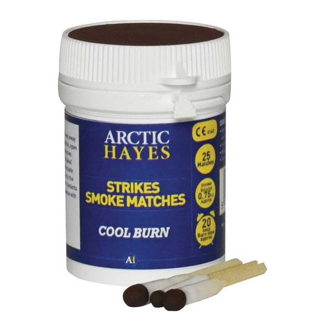 Arctic Hayes Strikes' Smoke Matches (Tub 25)  