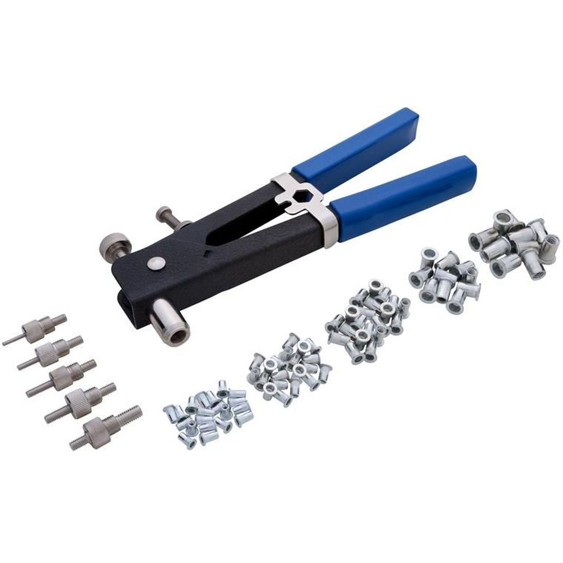 BlueSpot Tools Nut Riveter Kit (M3-M8) 86 Piece  