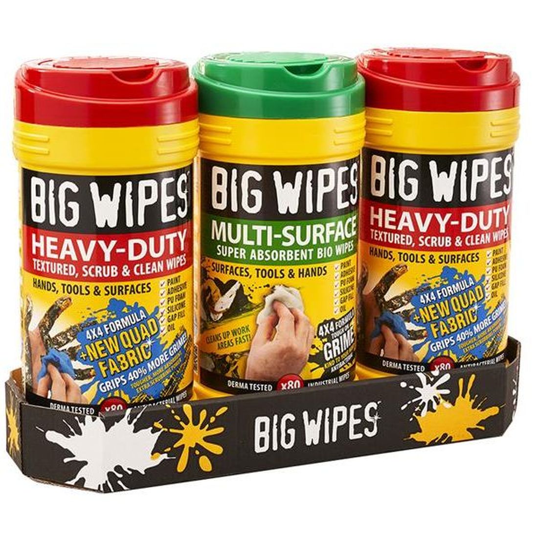 Big Wipes Triple Pack of Hand Wipes         