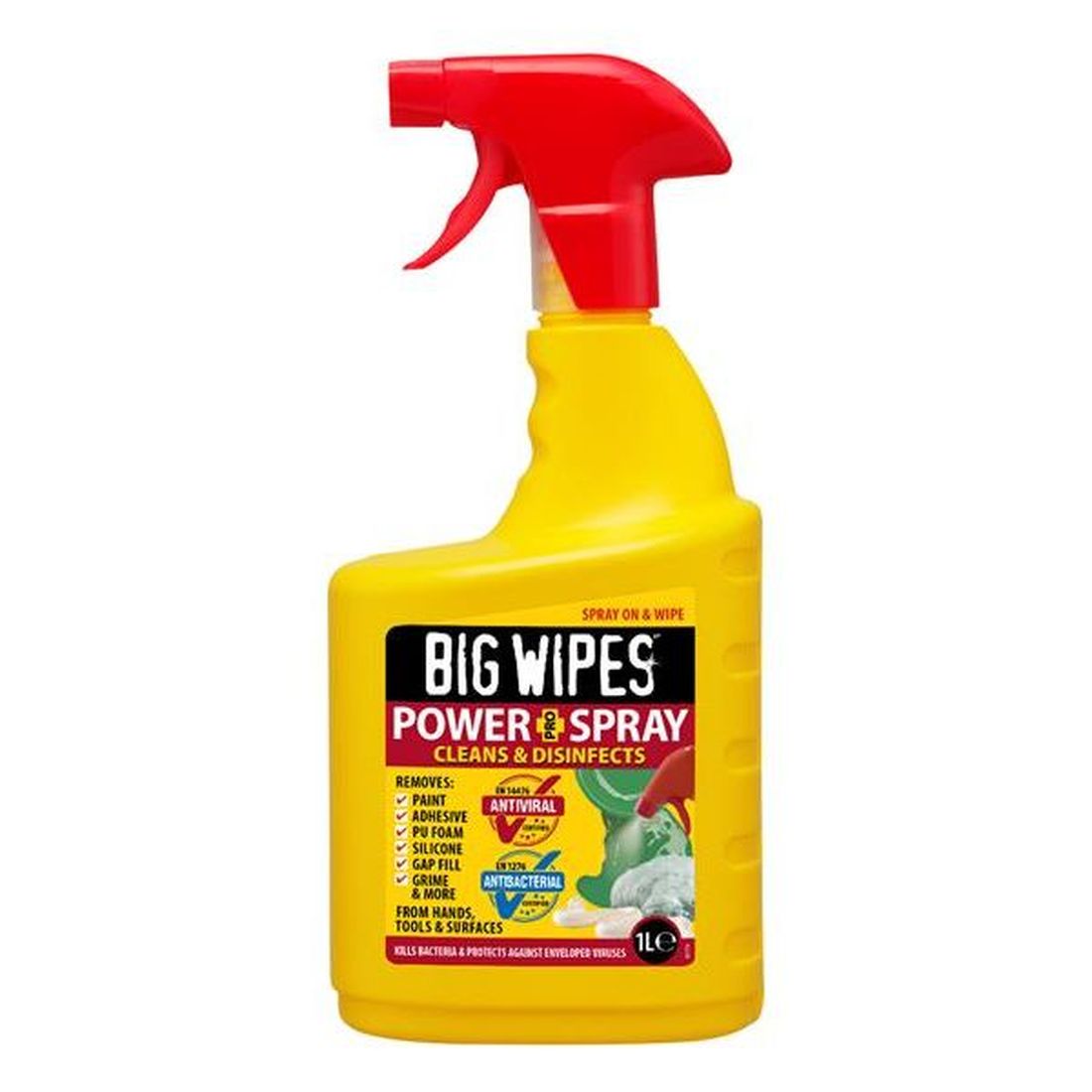 Big Wipes Power Spray Pro+ Antiviral Cleaning Spray 1 litre                               