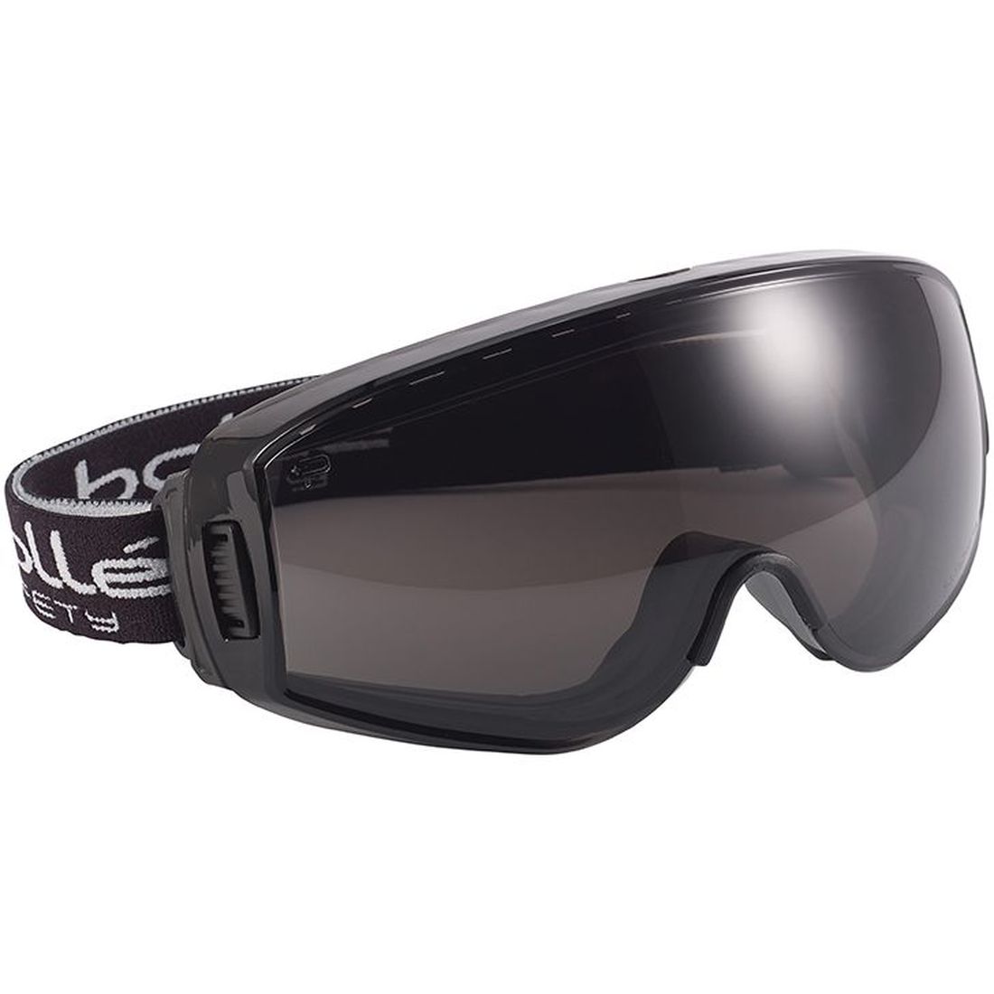 Bolle Safety Pilot PLATINUM Ventilated Safety Goggles - Smoke                               