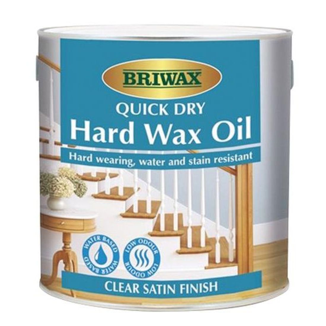 Briwax Quick Dry Hard Wax Oil 1 litre    