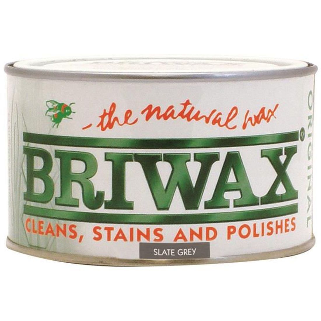 Briwax Wax Polish Original Slate Grey 400g                                             