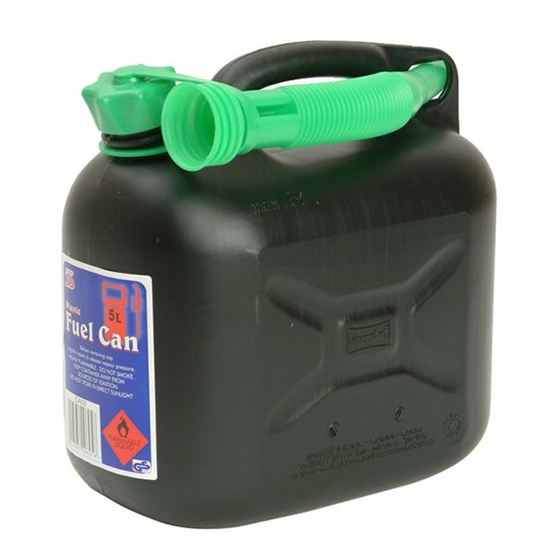Silverhook Diesel Fuel Can & Spout Black 5 litre                                           