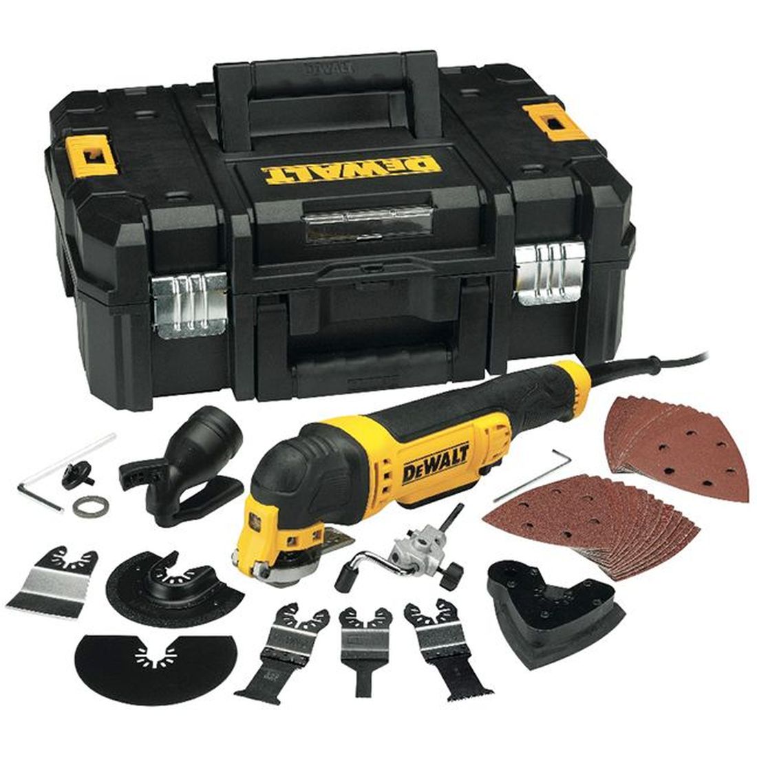 DEWALT DWE315KT Multi-Tool Quick Change Kit & TSTAK 300W 110V                          