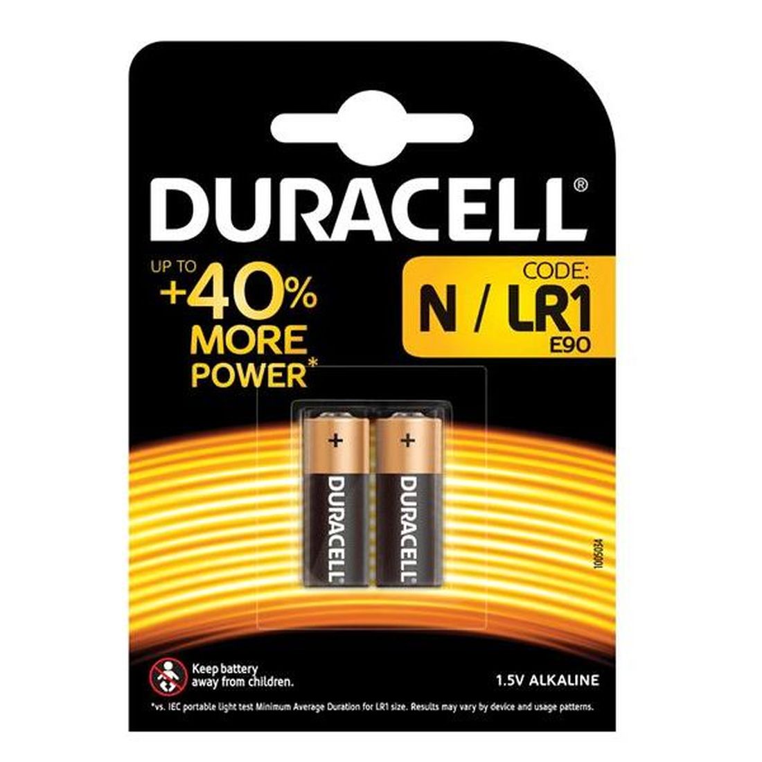 Duracell LR1 Electronic Battery (Pack 2)   