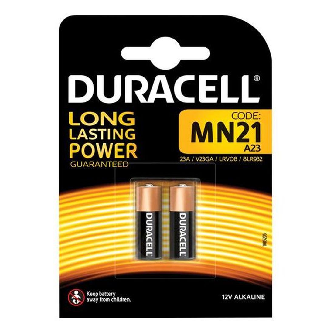 Duracell MN21 A23 LRV08 Battery (Pack 2)   