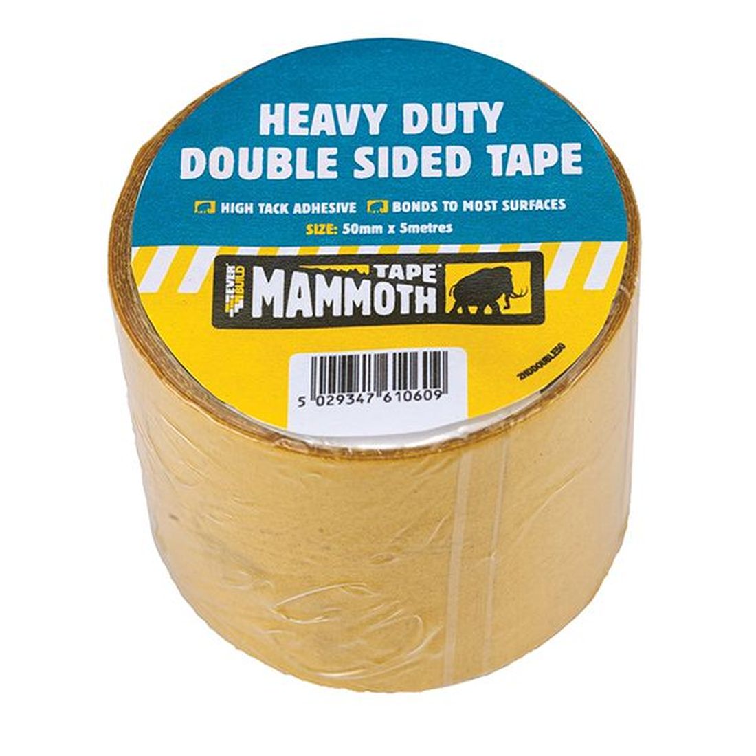 Everbuild Heavy-Duty Double-Sided Tape 50mm x 5m                                          