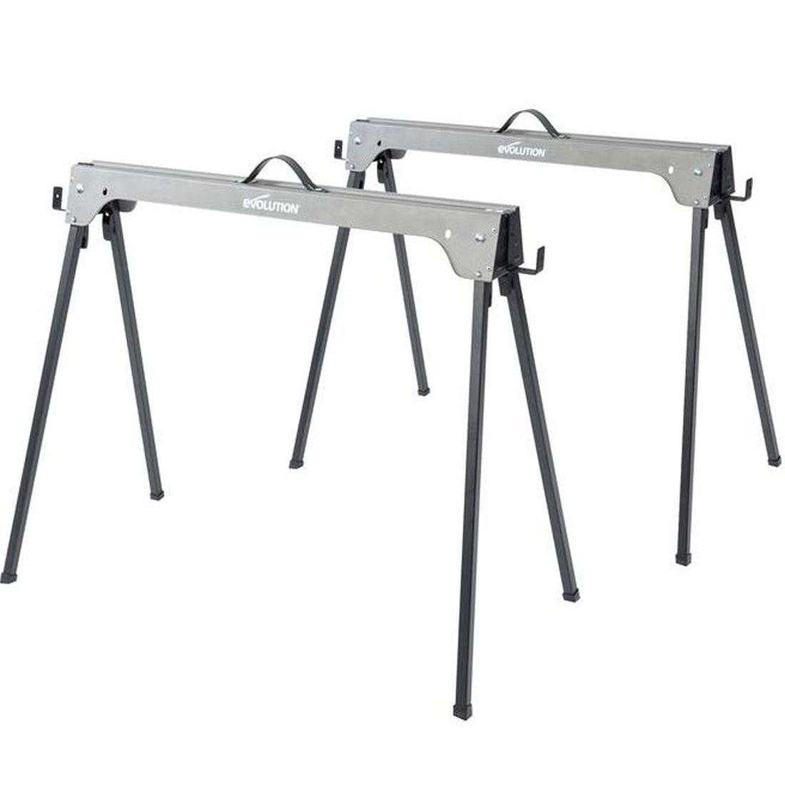 Evolution Metal Folding Sawhorse Stand (Twin Pack)                                        