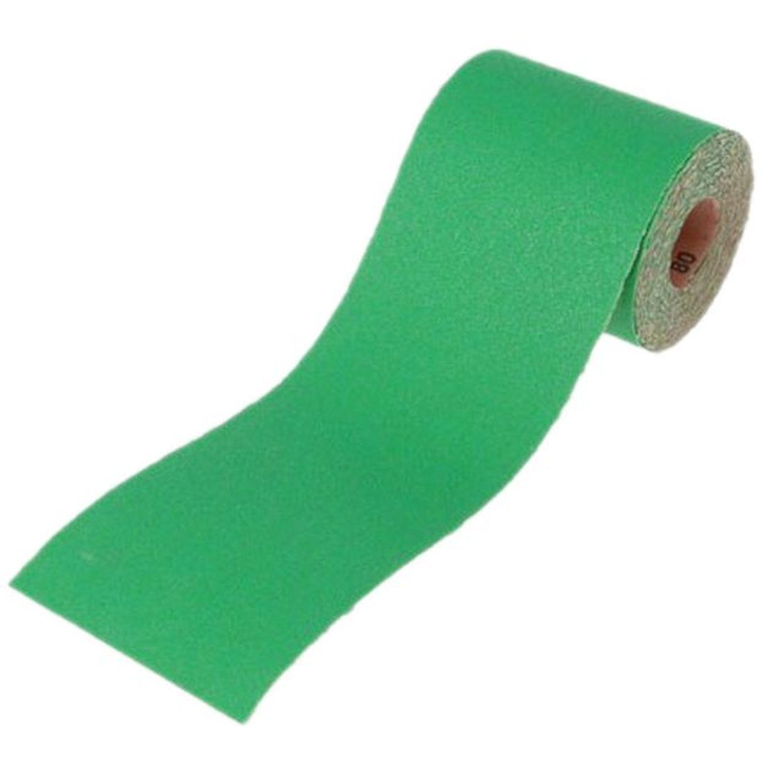 Faithfull Aluminium Oxide Sanding Paper Roll Green 115mm x 5m 40G                         