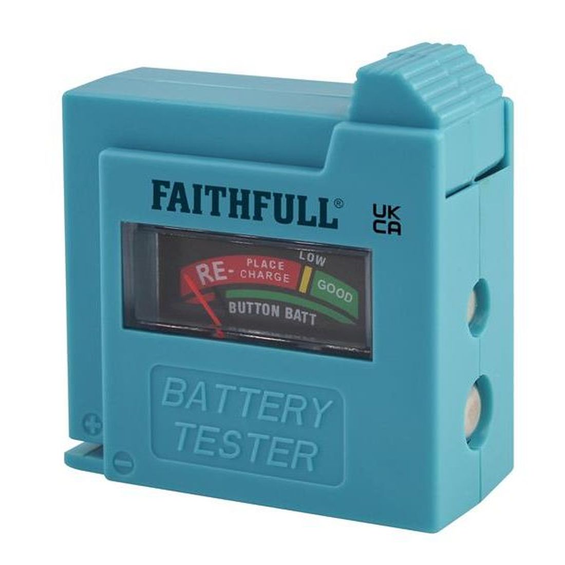 Faithfull Battery Tester for AA, AAA, C, D & 9V                                           