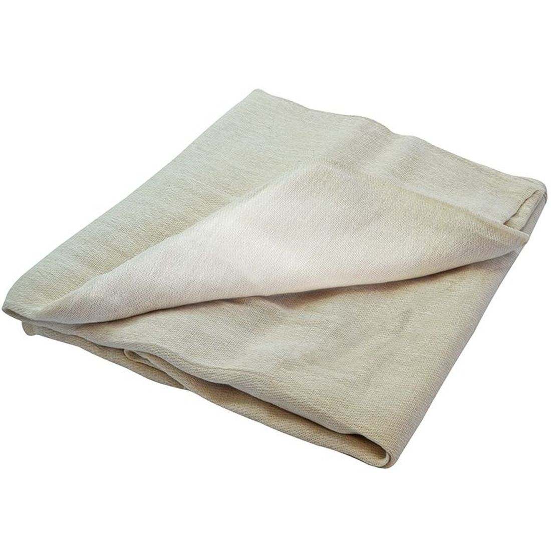 Faithfull Cotton Twill Polythene Backed Dust Sheet 3.6 x 2.8m                             
