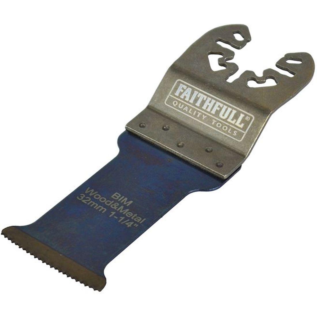Faithfull Premium Arc Cut Wood & Metal Bi-Metal Blade 32mm                                