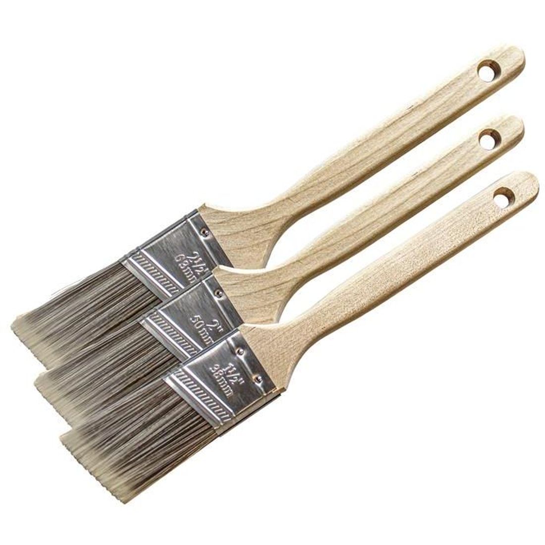 Major Brushes Synthetic One Stroke Large Wash White Paint Brush 2.5 (63mm)