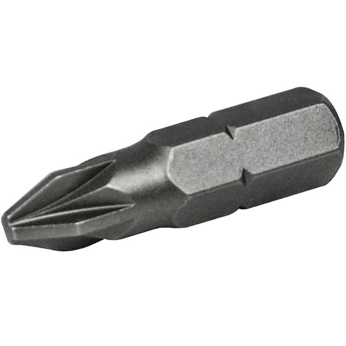 Faithfull Pozi S2 Grade Steel Screwdriver Bits PZ1 x 25mm (Pack 3)                        