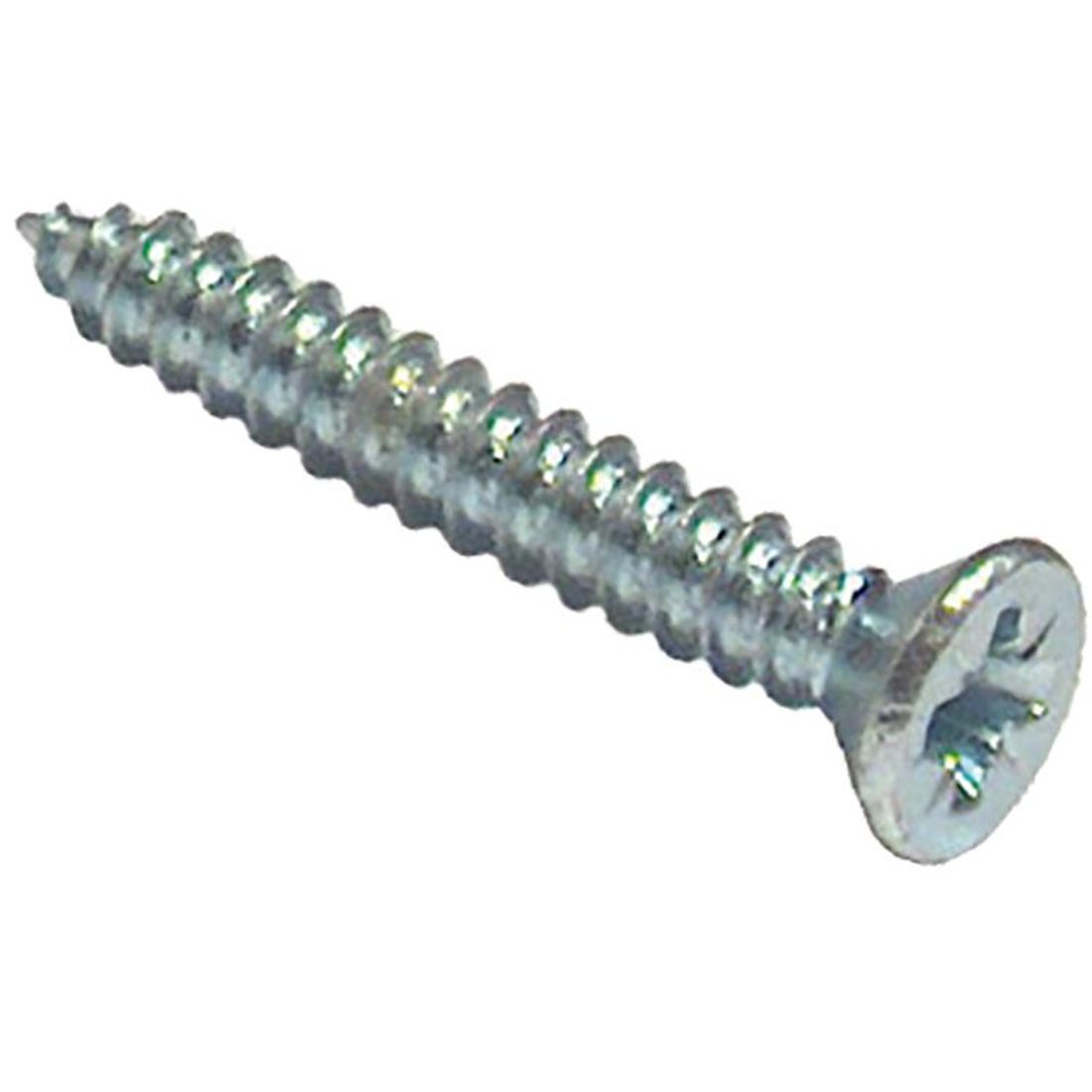 ForgeFix Self-Tapping Screw Pozi Compatible CSK ZP 1/2in x 4 Box 200                     