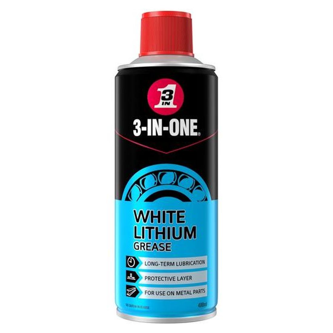 3-IN-ONE 3-IN-ONE White Lithium Spray Grease 400ml                                       