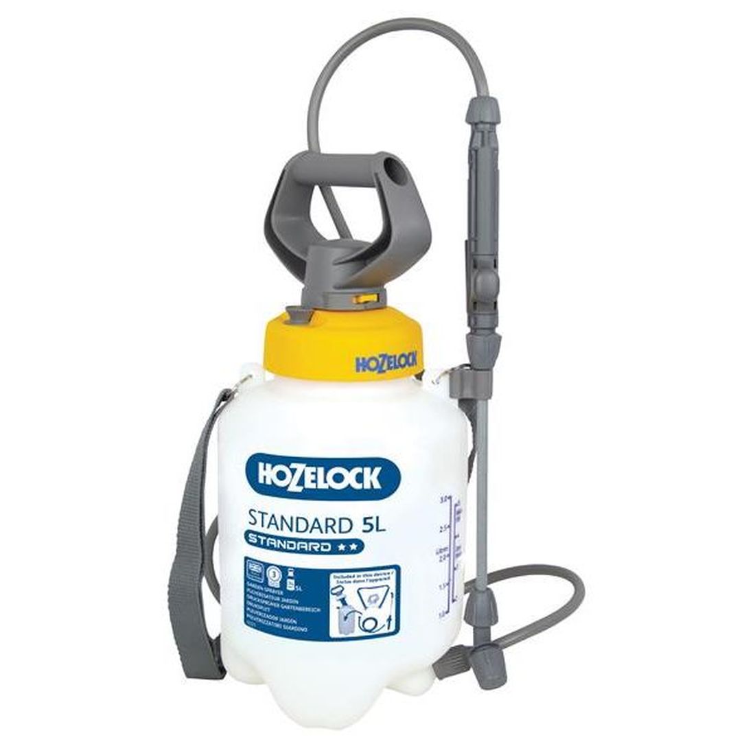 Hozelock 4230 Standard Pressure Sprayer 5 litre                                          