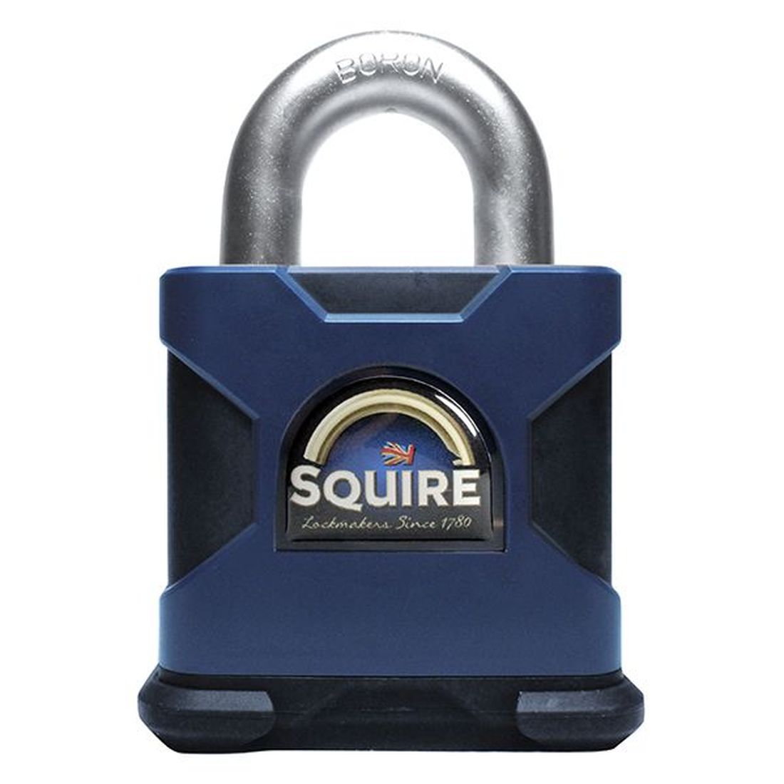 Squire SS80S Stronghold Solid Steel Padlock 80mm CEN6 Boxed                            