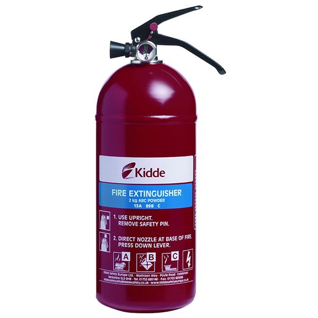 Kidde Fire Extinguisher Multipurpose 2.0kg ABC                                        