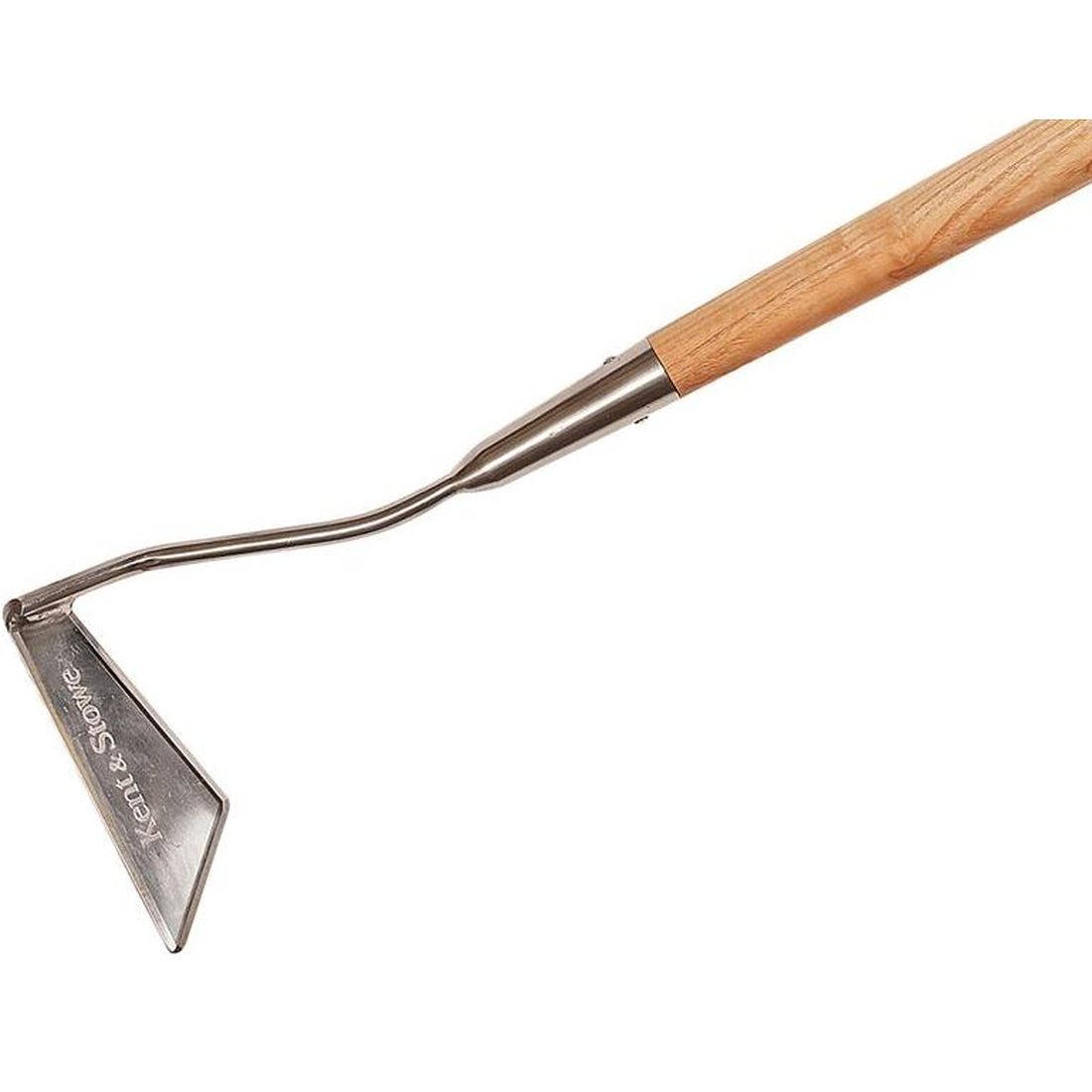Kent & Stowe Stainless Steel Long Handled 3-Edged Hoe, FSC                                  