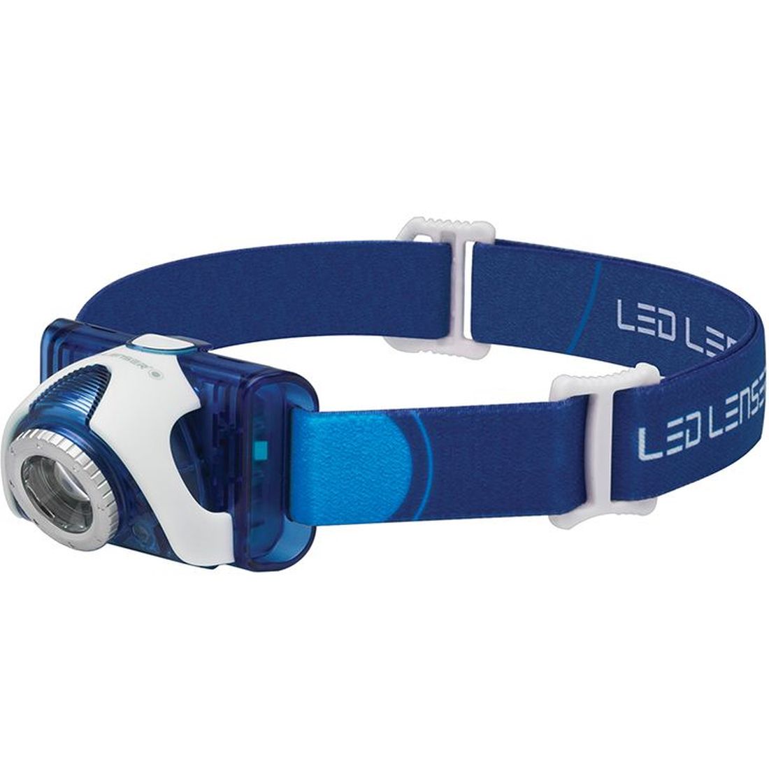 Ledlenser SEO7R Rechargeable LED Headlamp - Blue (Test-It Pack)                           