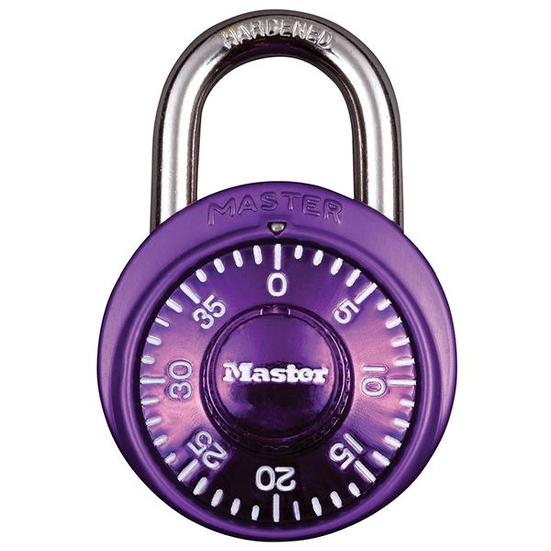 Master Lock Stainless Steel Fixed Dial Combination 38mm Padlock                             