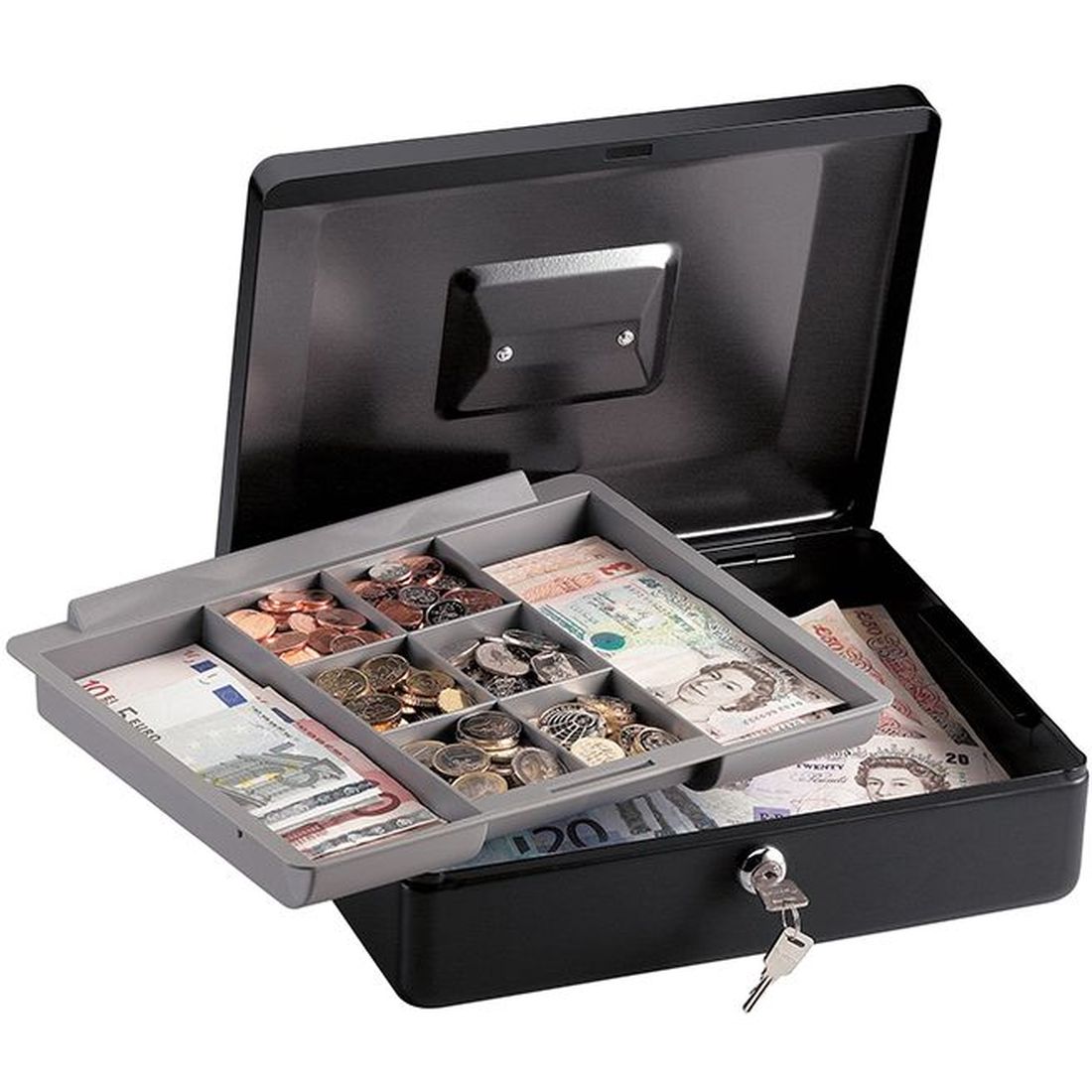 Master Lock Medium Cash Box with Keyed Lock   