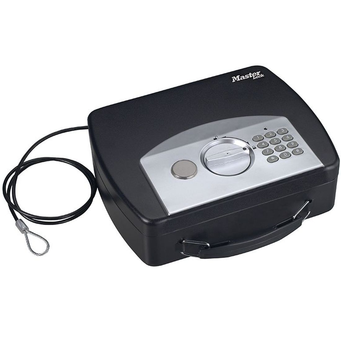 Master Lock Portable Digital Safe with Cable  