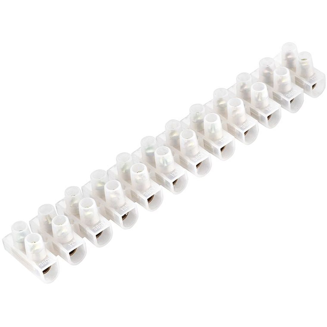 Masterplug Connector Strips 30A 12W (Pack 10)