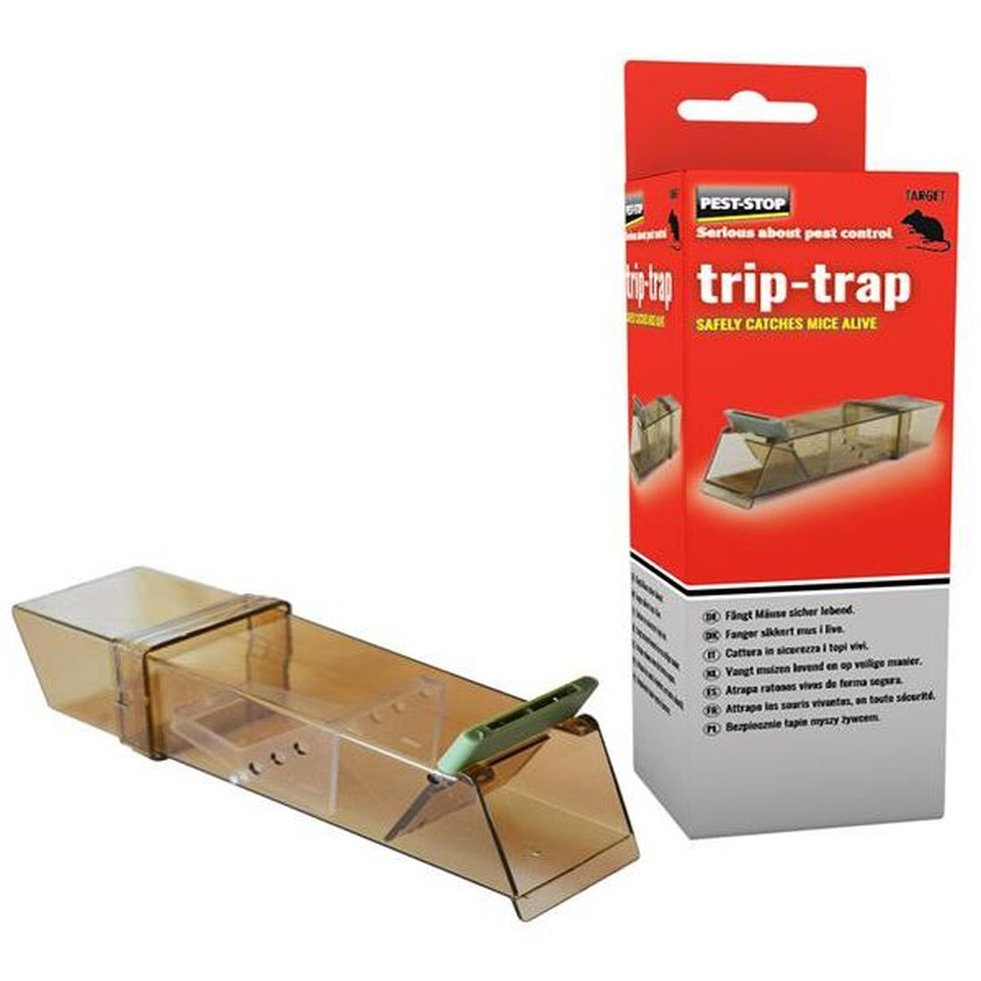 Pest-Stop Trip-Trap Humane Mouse Trap (Single Boxed)                                      