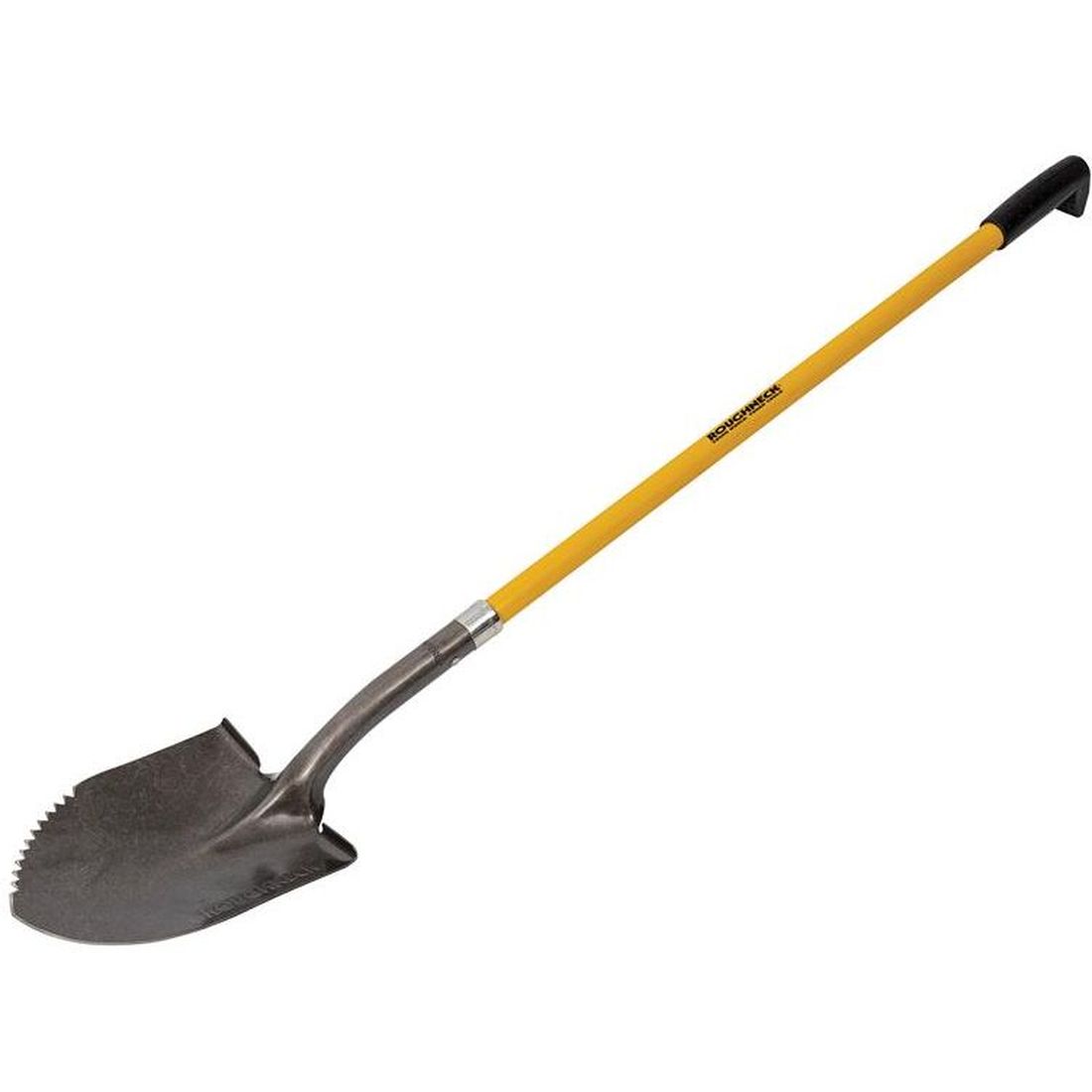 Roughneck Sharp Edge Round Shovel, Long Handle                                            